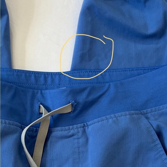 Figs Zamora Jogger Scrub Pants Size Small Blue - Picture 9 of 9